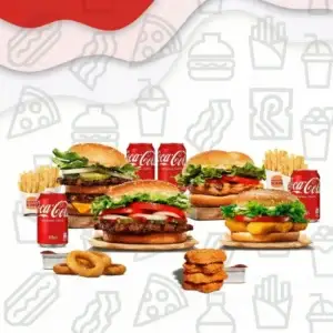 4' lü Cri̇spy Chi̇cken Burger Menü